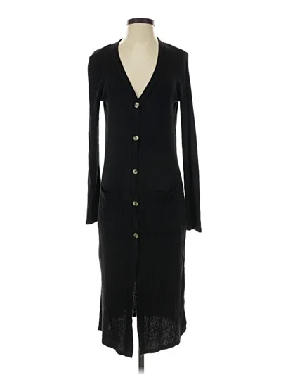 Pre-owned Allison Joy Coat In Black