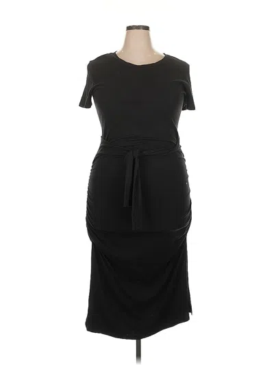 Pre-owned Allison Joy Cocktail Dress In Black