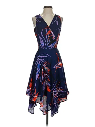 Pre-owned Allison Joy Cocktail Dress In Blue