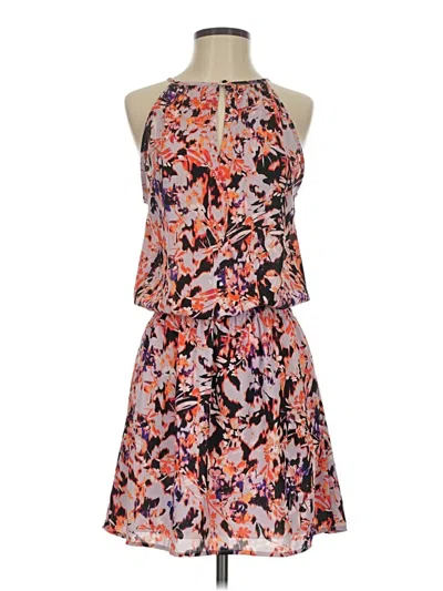 Pre-owned Allison Joy Cocktail Dress In Orange