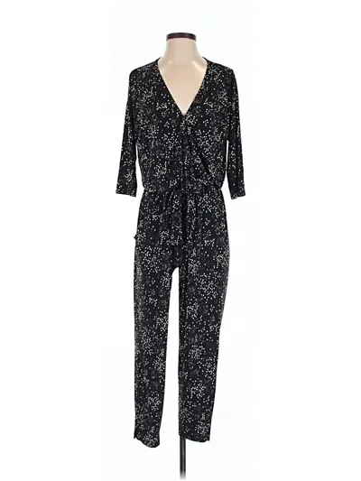 Pre-owned Allison Joy Jumpsuit In Black
