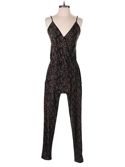 Pre-owned Allison Joy Jumpsuit In Black