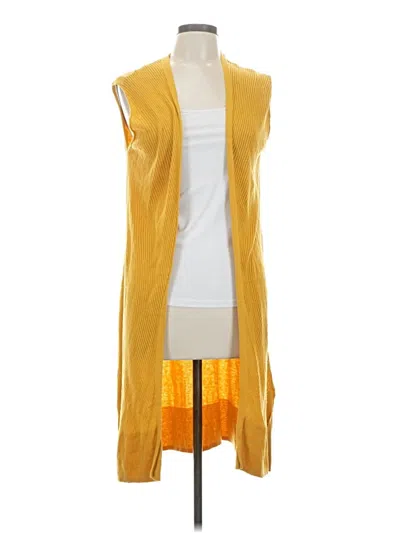Pre-owned Allison Joy Kimono In Yellow