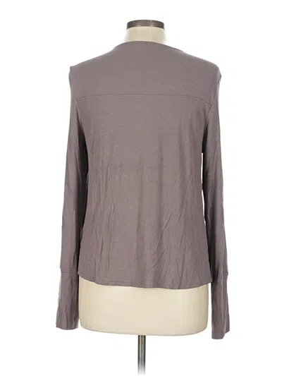 Pre-owned Allison Joy Long Sleeve Turtleneck In Gray