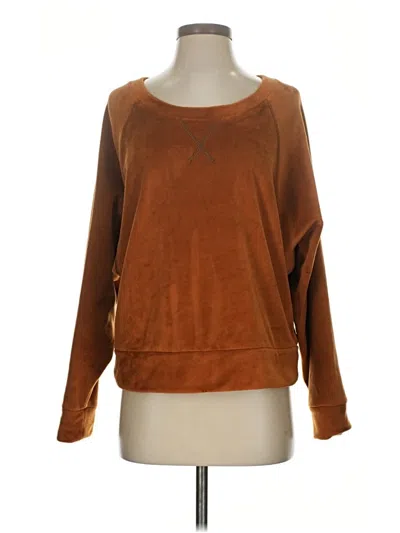 Pre-owned Allison Joy Pullover Sweater In Brown