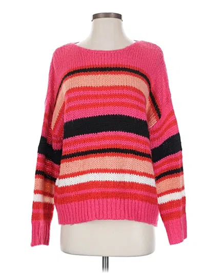 Pre-owned Allison Joy Pullover Sweater In Pink