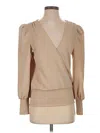 Allison Joy Pullover Sweater In Tan