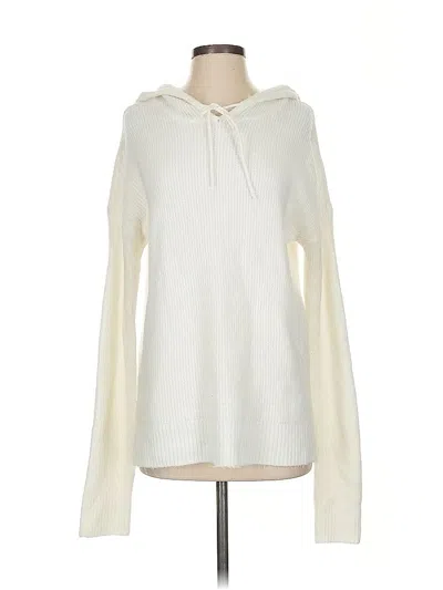 Pre-owned Allison Joy Pullover Sweater In White
