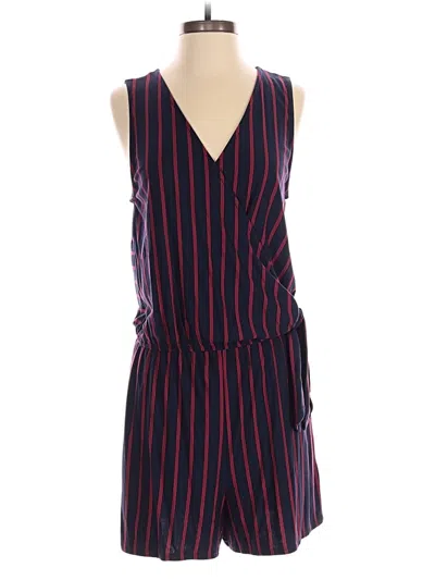 Pre-owned Allison Joy Romper In Blue