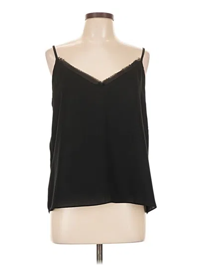 Pre-owned Allison Joy Sleeveless Blouse In Black