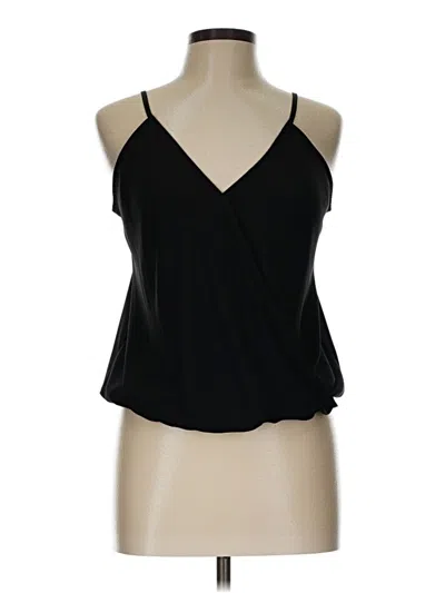 Pre-owned Allison Joy Sleeveless Blouse In Black