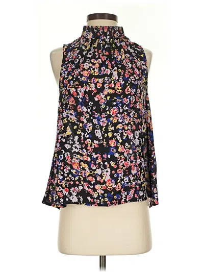 Pre-owned Allison Joy Sleeveless Blouse In Black