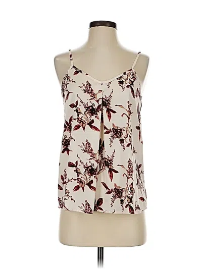 Pre-owned Allison Joy Sleeveless Blouse In Ivory