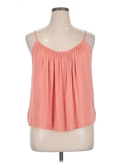 Pre-owned Allison Joy Sleeveless Blouse In Pink