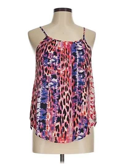 Pre-owned Allison Joy Sleeveless Blouse In Pink