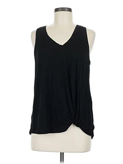 Pre-owned Allison Joy Sleeveless T-shirt In Black