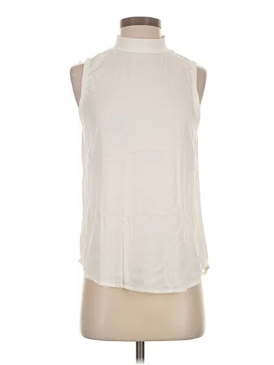 Pre-owned Allison Joy Sleeveless T-shirt In White