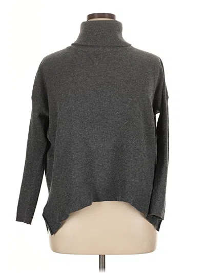 Pre-owned Allison Joy Turtleneck Sweater In Gray