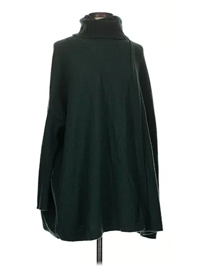 Pre-owned Allison Joy Turtleneck Sweater In Green