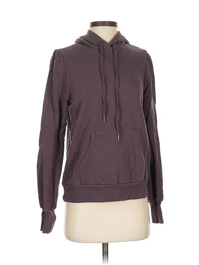 Pre-owned Allison Joy Zip Up Hoodie In Purple