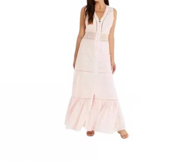Allison New York Aspen Maxi Dress In Blush In Pink
