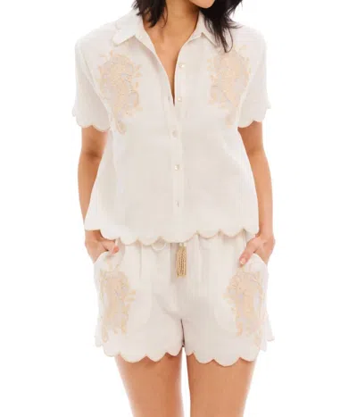 Allison New York Betsy Shorts In Off-white