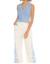 Allison New York Bodhi Tank In Light Blue In Blue