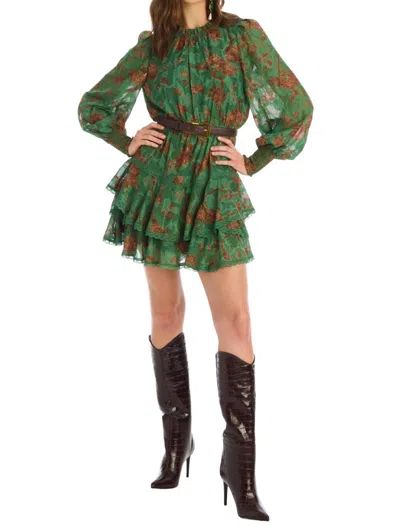 Allison New York Carter Dress In Forest Florals In Multi