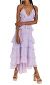 Allison New York Cassidy Maxi Dress In Lilac In Blue