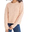 Allison New York Esme Sweater In Blush In Gold