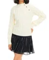 Allison New York Florence Sweater In Ivory In Multi