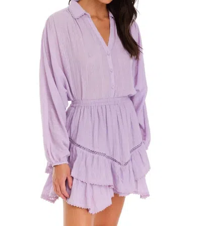 ALLISON NEW YORK FRANKIE TOP IN LILAC