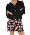 Allison New York Gia Cardigan In Black In Black