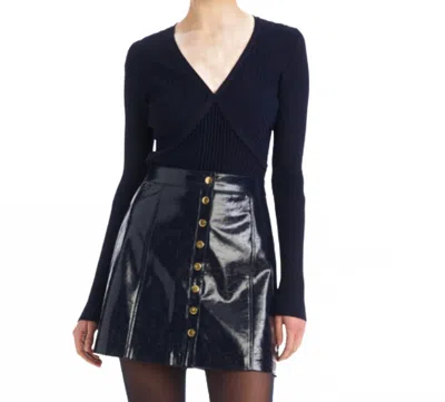 Allison New York Haley Knit Top In Midnight In Blue