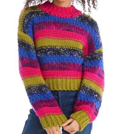 Allison New York Helena Knit Sweater In Multi