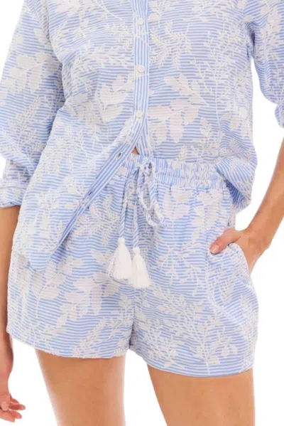 Allison New York Kendra Shorts In Blue/white