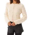Allison New York Lucy Cardigan In Ivory In Multi