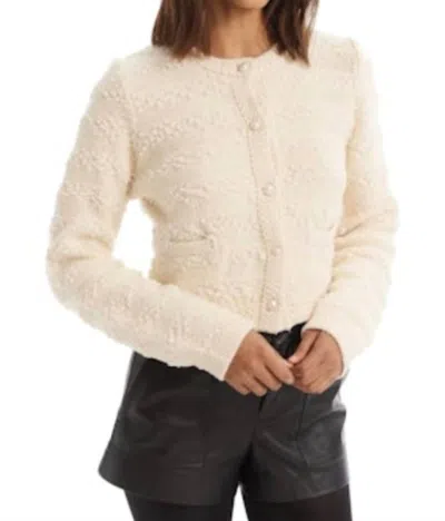 Allison New York Lucy Cardigan In White