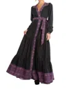 Allison New York Madison Maxi Dress In Black In Black
