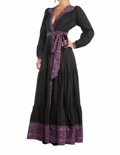 Allison New York Madison Maxi Dress In Black