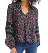 Allison New York Mari Blouse In Ditsy Floral In Multi