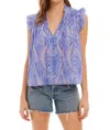 ALLISON NEW YORK MCKAY TOP IN LILAC REEF