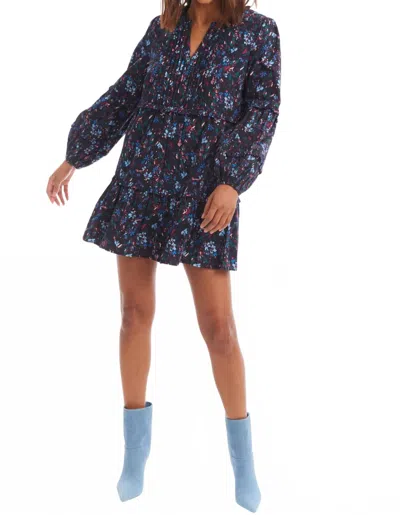 Allison New York Michelle Mini Dress In Floral In Blue