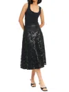 Allison New York Mila Midi Skirt In Black