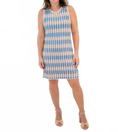 Allison New York Nikki Dress In Ivory/blue In Multi