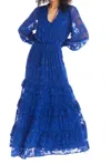 Allison New York Nora Maxi Dress In Cobalt Blue In Blue
