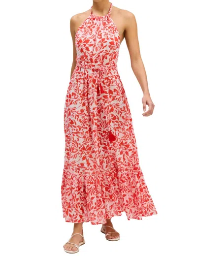 Allison New York Portia Maxi Dress In Red Floral In Multi