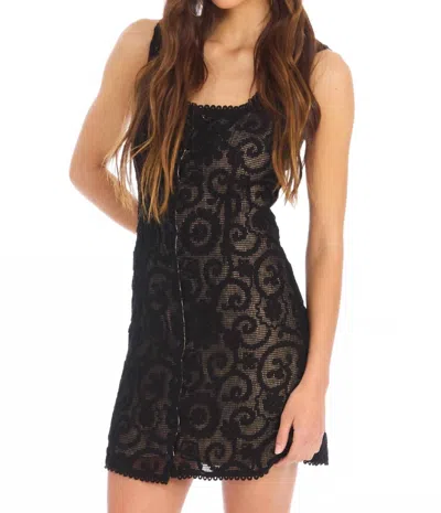 Allison New York Renee Mini Dress In Black