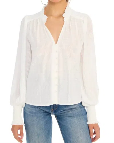 Allison New York Rhode Blouse In White