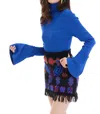 Allison New York Roni Turtleneck Sweater In Cobalt Blue